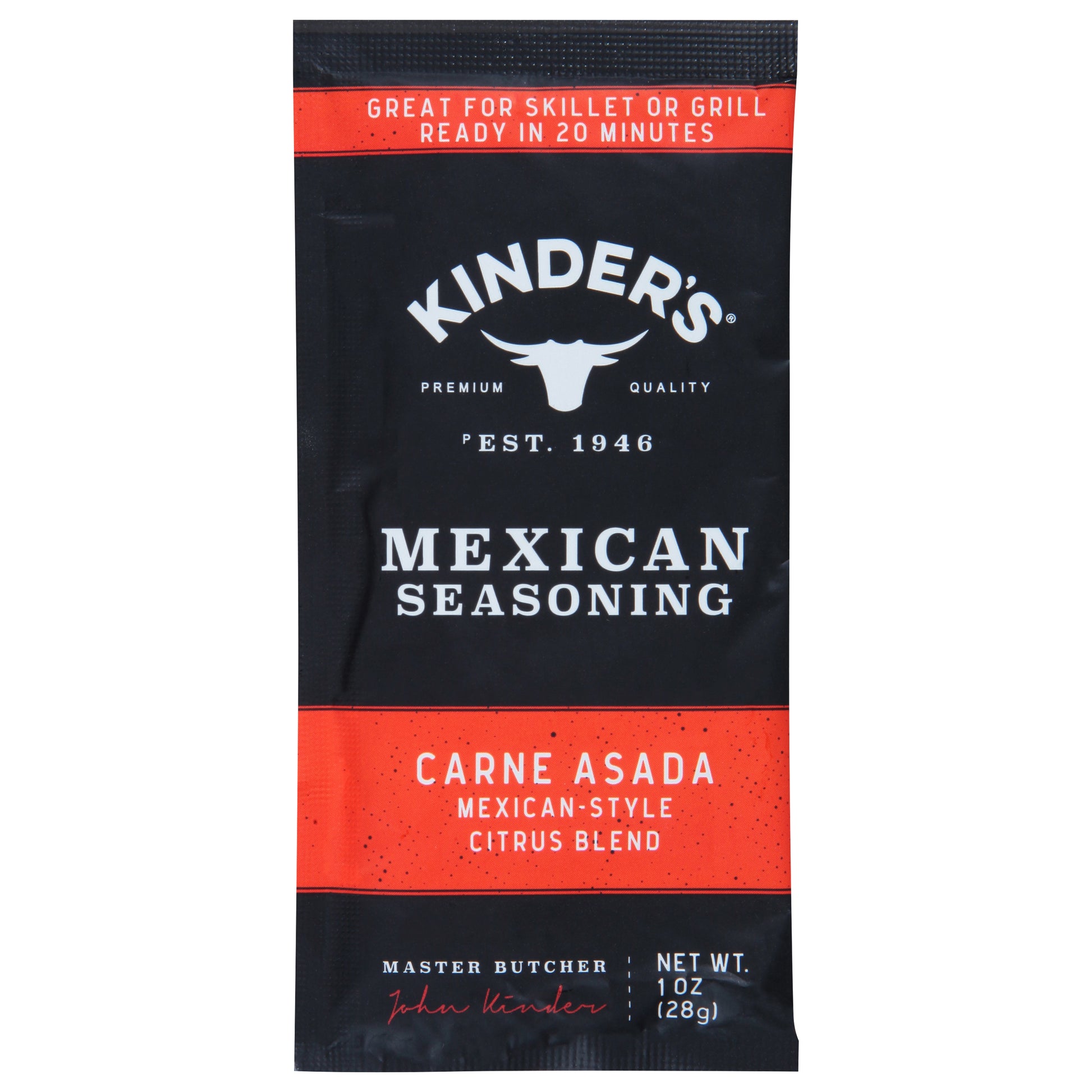 Kinders Seasoning Carne Asada 1 oz (Pack Of 15)