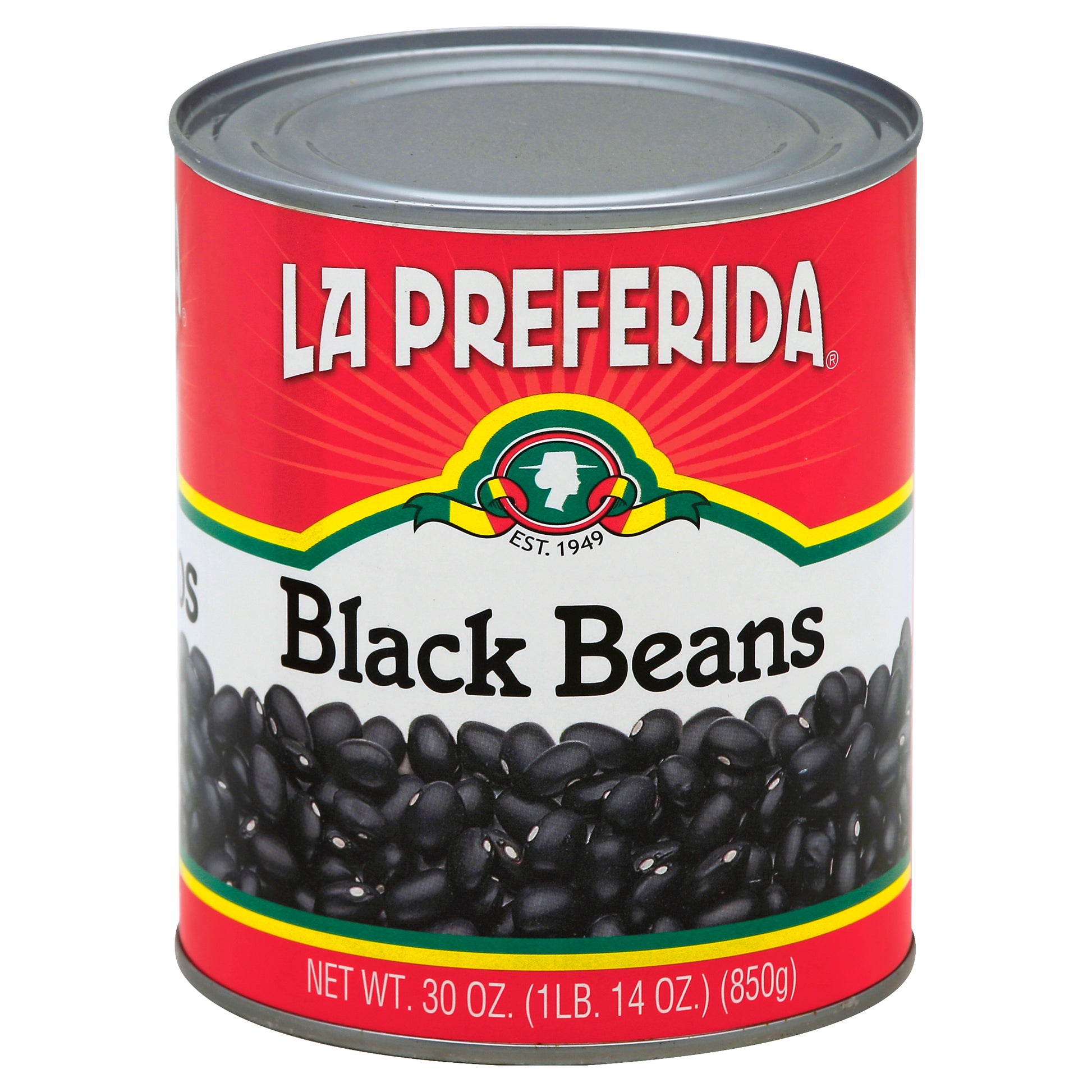 La Preferida Bean Black 30 oz (Pack Of 12)