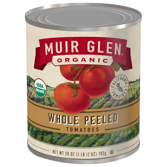 Muir Glen Tomato Peeld Whole 28 oz (Pack Of 12)