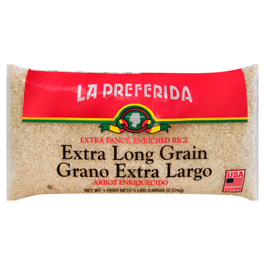 La Preferida Rice Long Grain Poly 5 Lb (Pack Of 6)