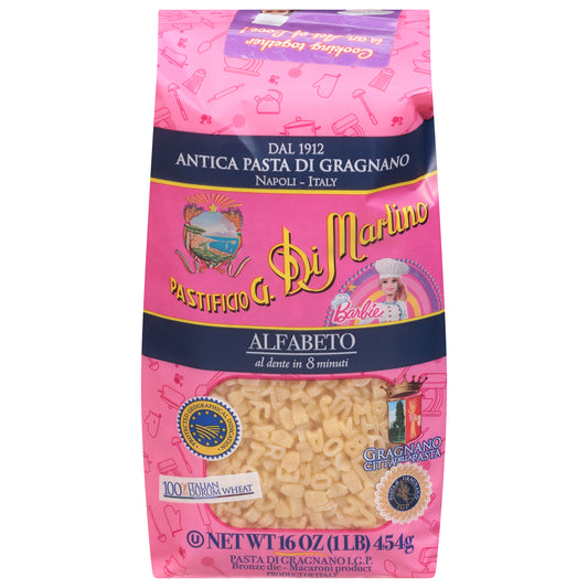 Di Martino Pasta Alfabeto Di martino Barbie 1 Lb (Pack Of 12)