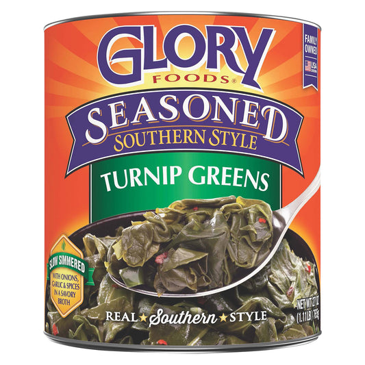 Glory Foods Greens Turnip 27 oz (Pack Of 12)