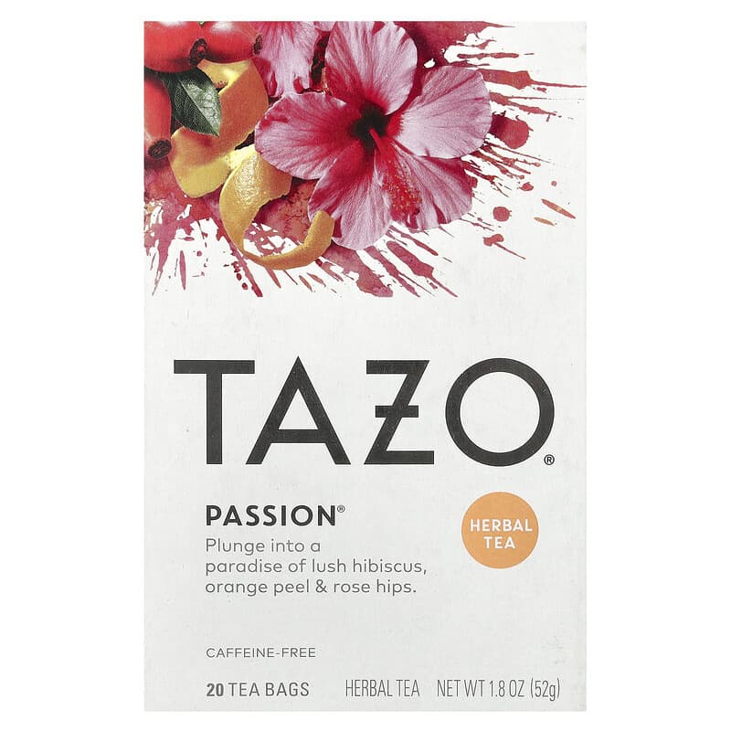 TAZO (Pack Of 12) Tazo Tea Bag Decaf Passion 20 bag