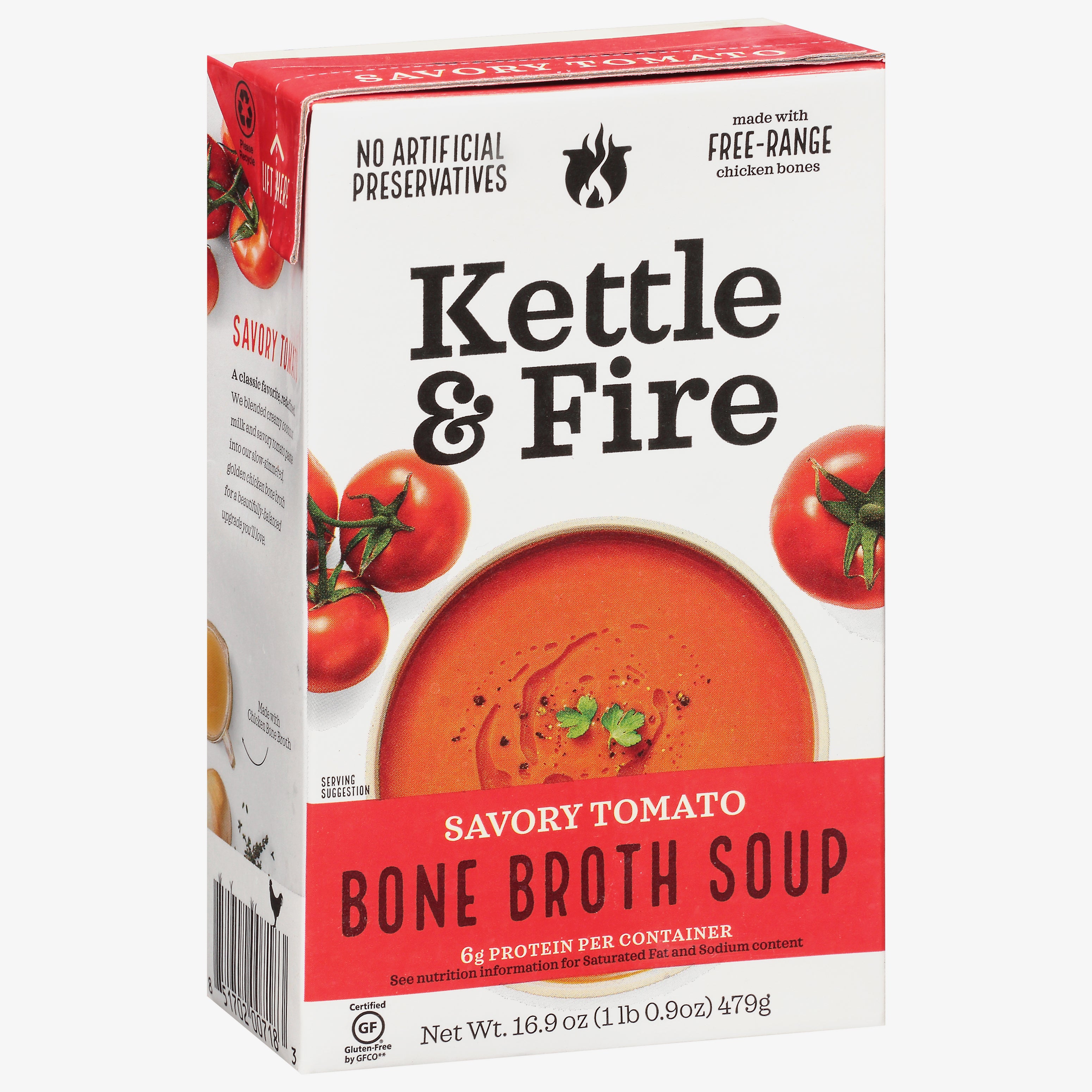 Kettle And Fire Soup Tomato Organic