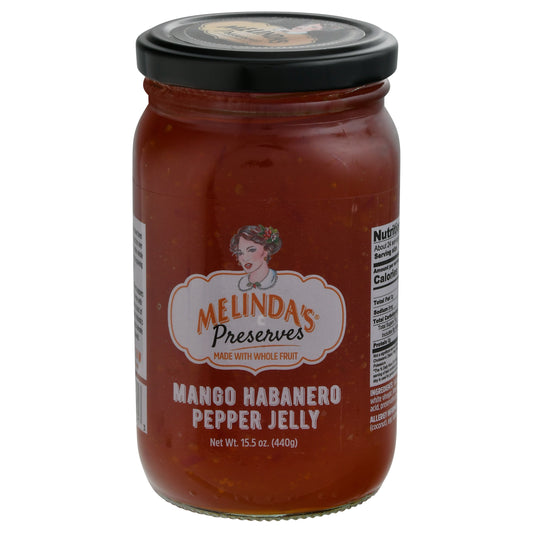 Melindas Preserve Mango Habanero 15.5 Oz (Pack Of 6)