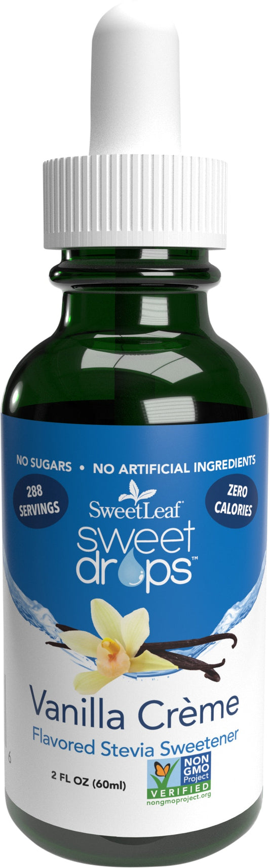 Sweetleaf Stevia Liquid Vanilla Cream 2 Oz (Pack of 3)