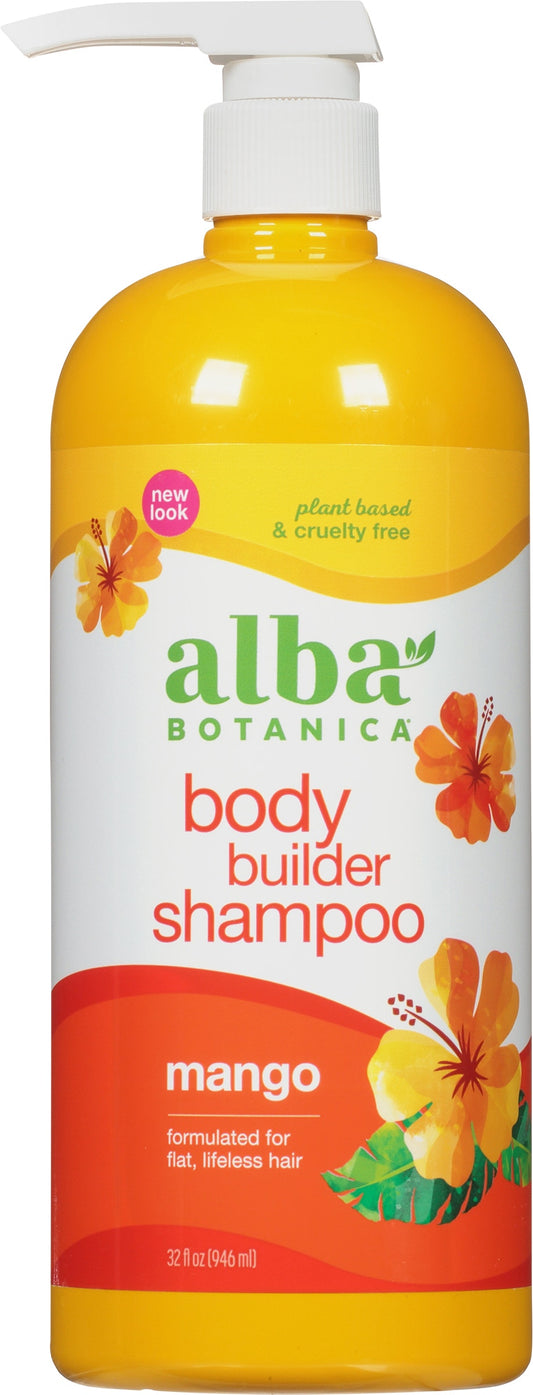 Alba Botanica Shampoo Mango Body Builder 32 Oz
