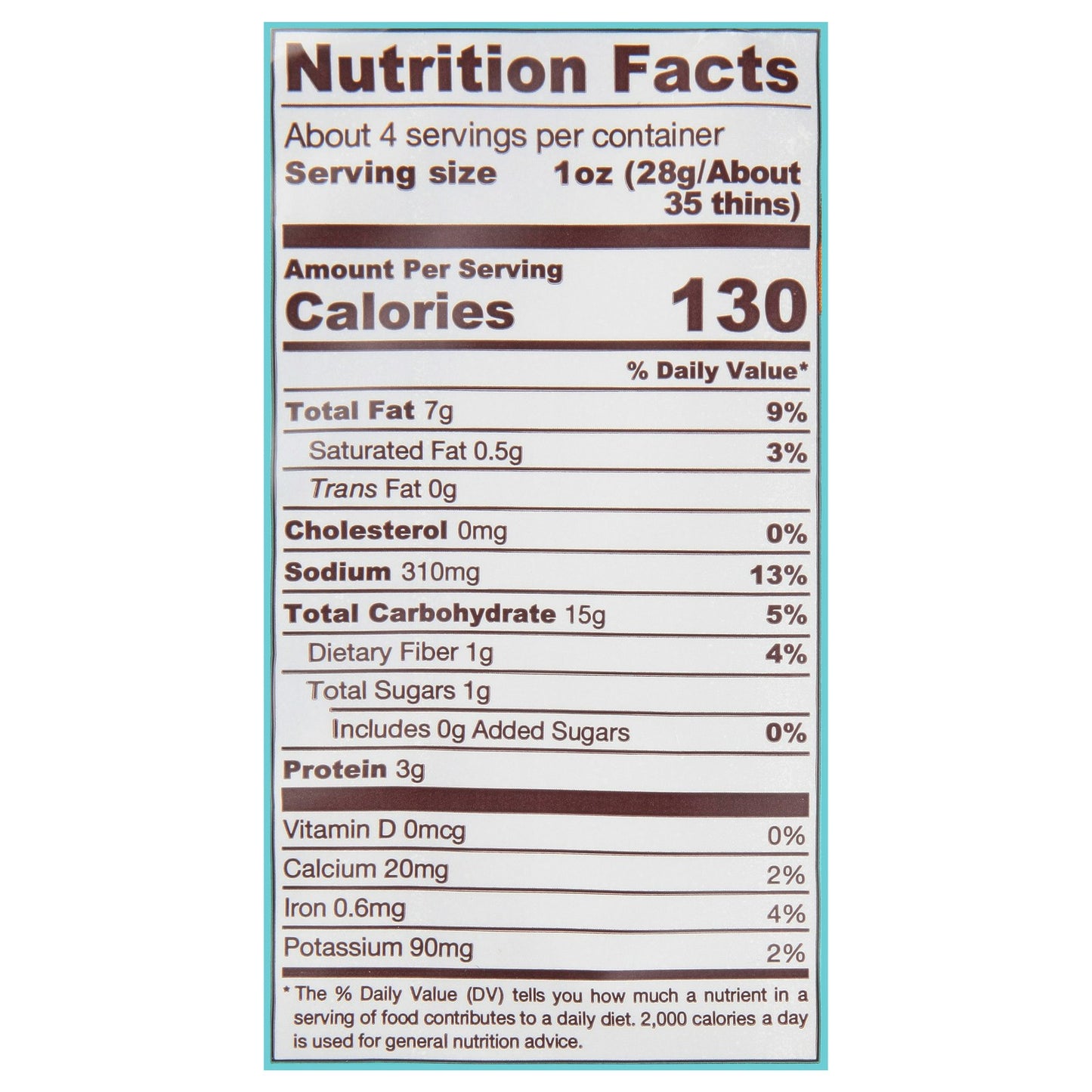 Biena Llc - Tasty Thins Tuscan Herb 4 oz (Pack of 12)