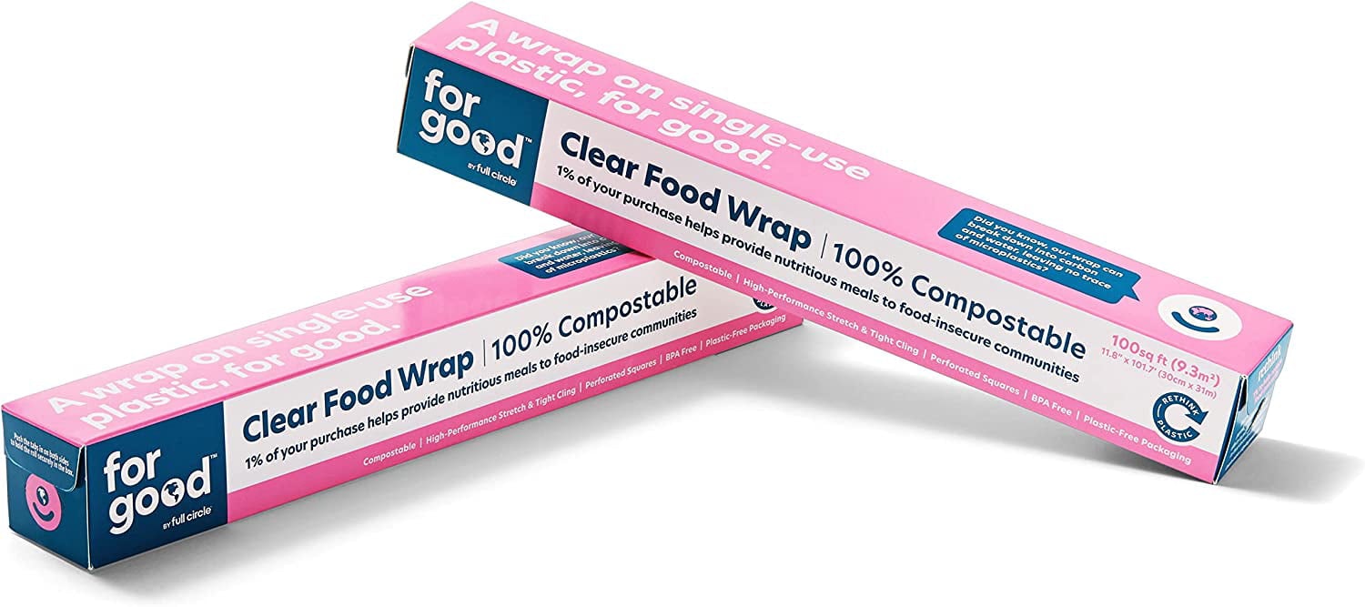 For Good - Food Wrap Clear 100 FT (Pack of 6)