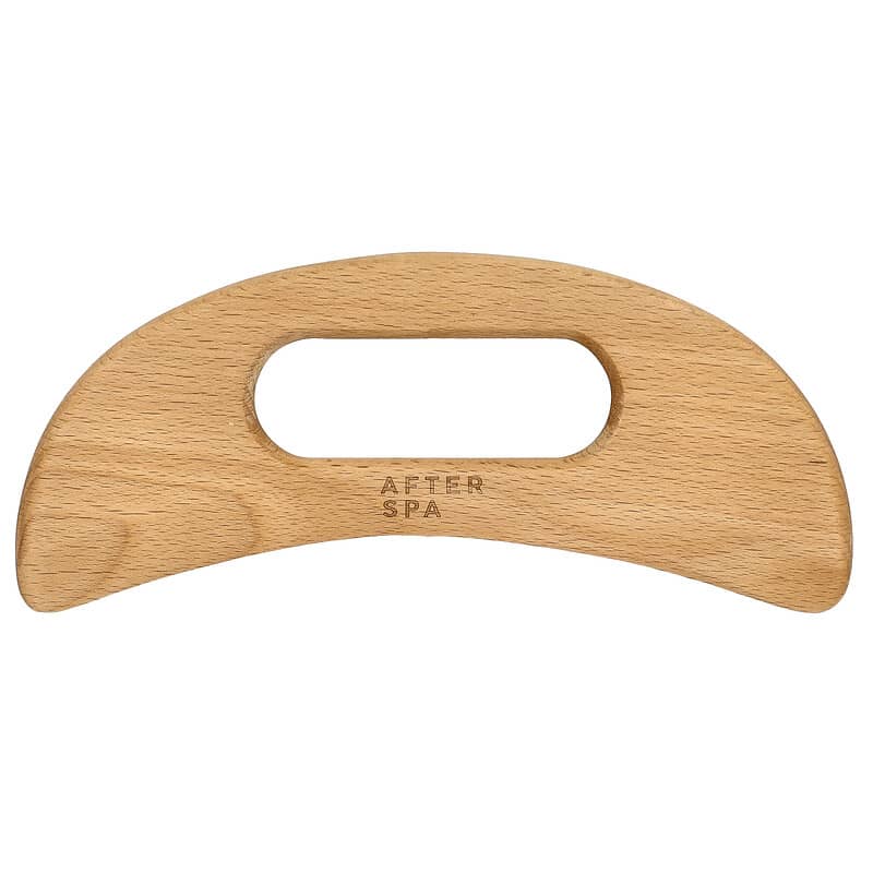 AFTERSPA (Pack of 6) Afterspa Wooden Body Gua Sha Tool for Face Neck Massage 1 Each