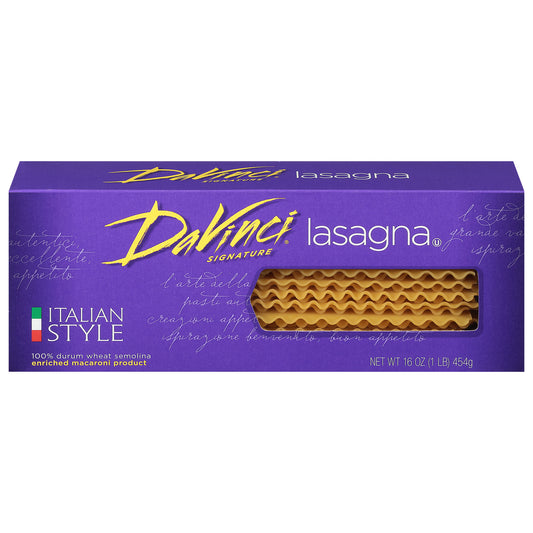 Davinci Pasta Lasagna 16 Oz (Pack Of 12)