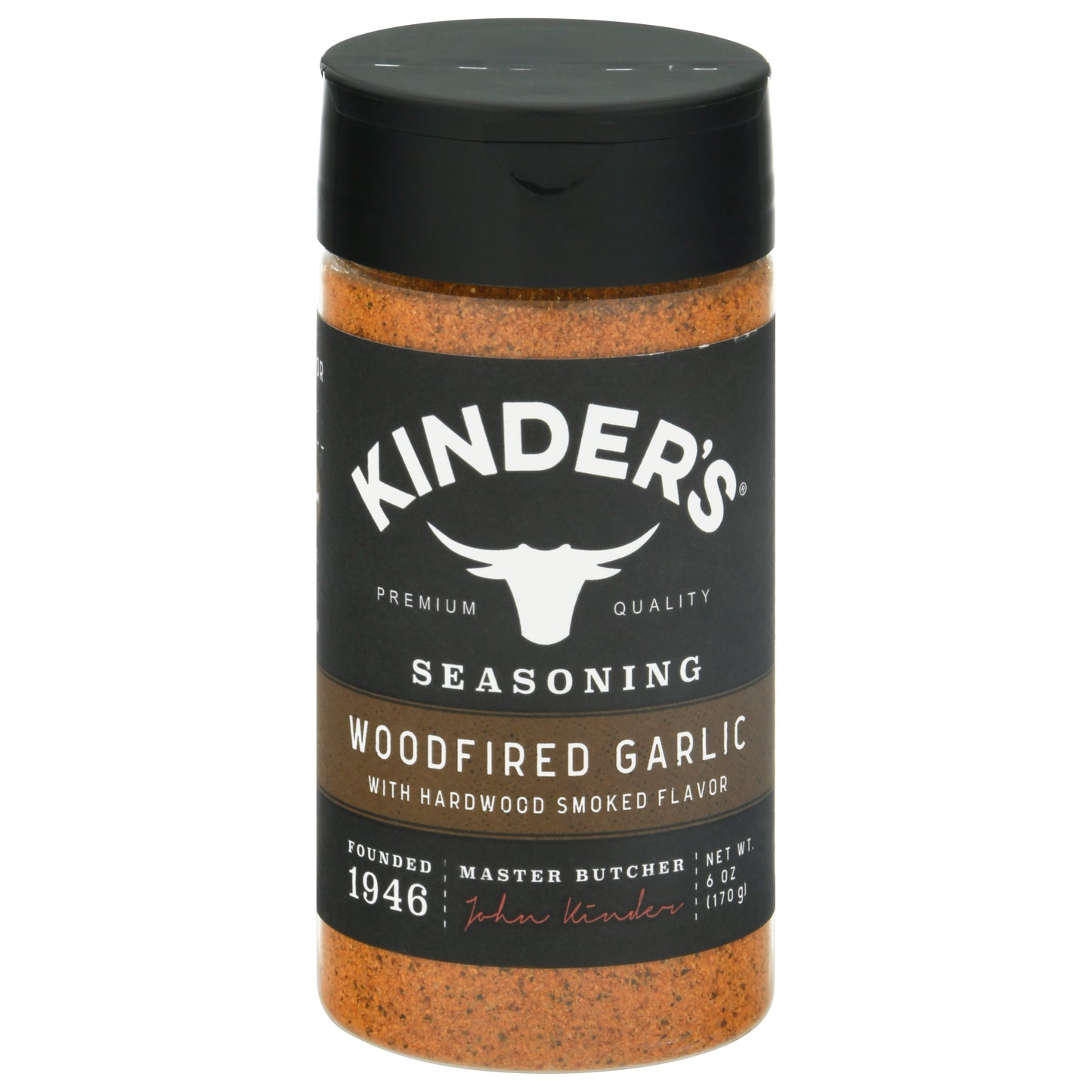 Kinders Rub Woodfired Garlic 6 oz (Pack Of 6)