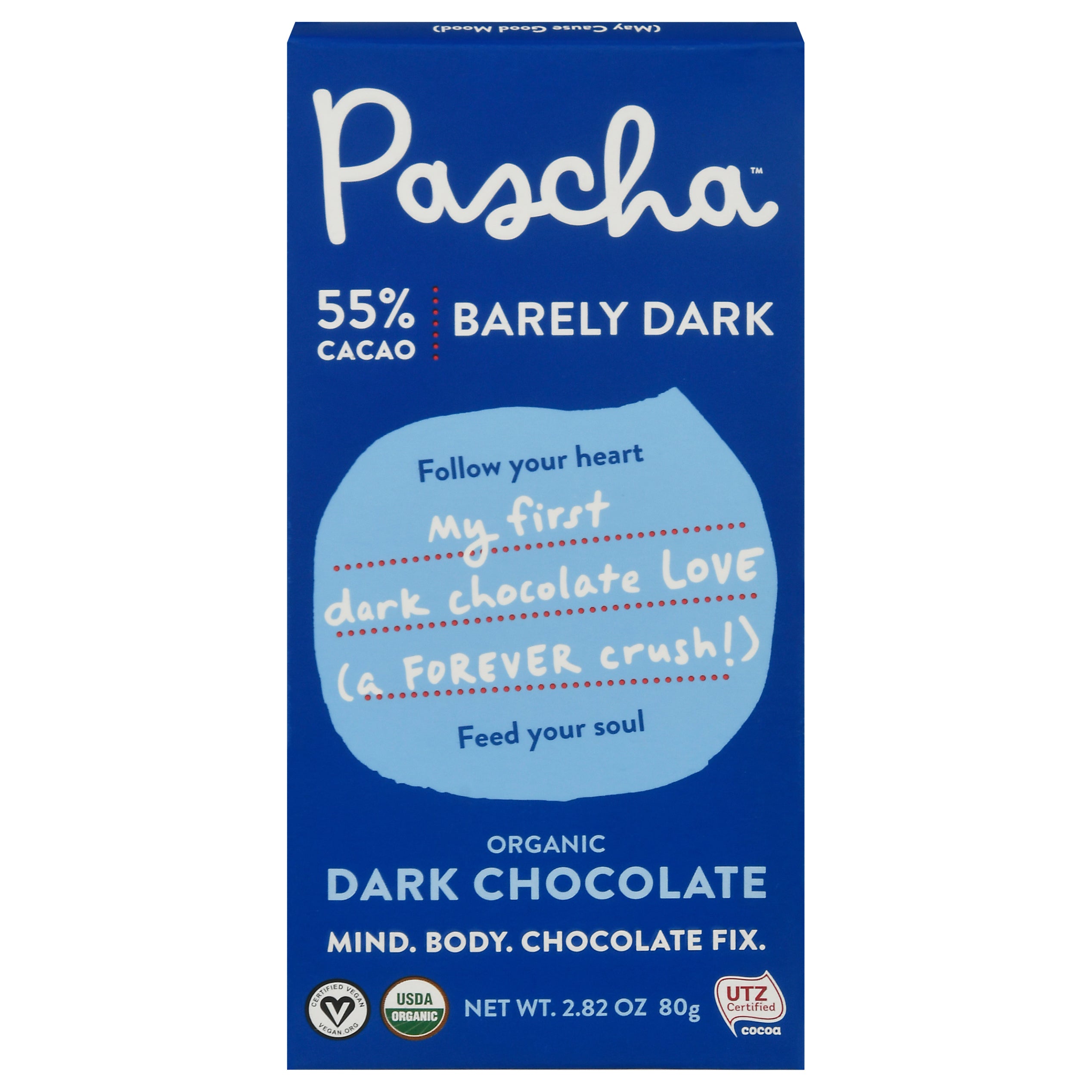 Pascha Chocolate Bar 55% Organic