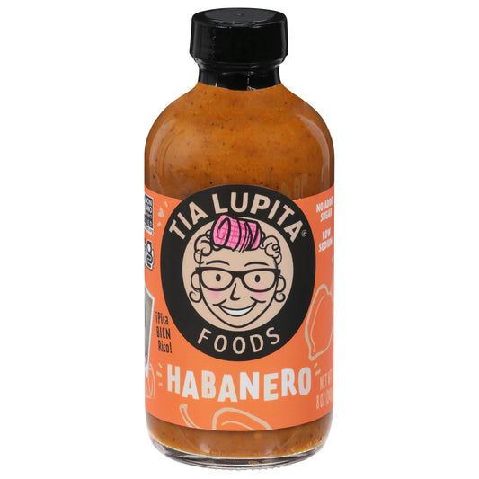 Tia Lupita Foods Sauce Hot Habanero 8 Oz (Pack of 12)