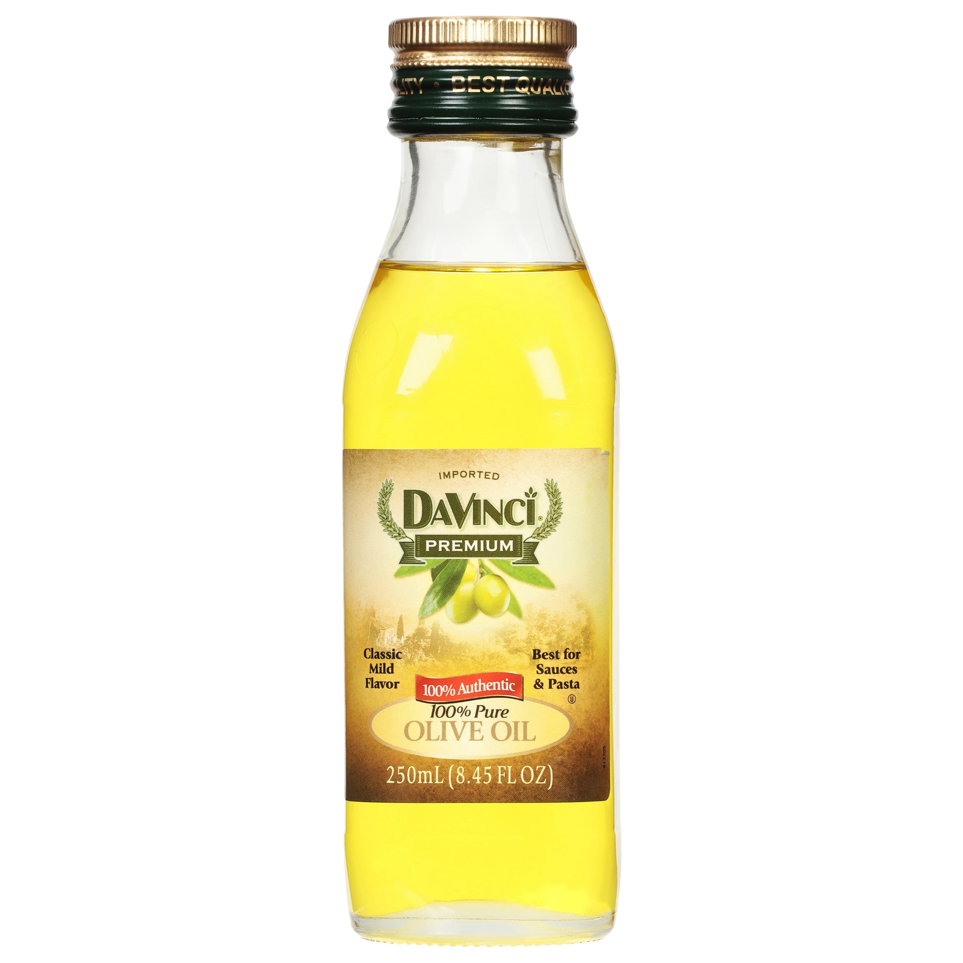 Davinci Oil Olive Pure 100% 8.45 oz (Pack Of 12)