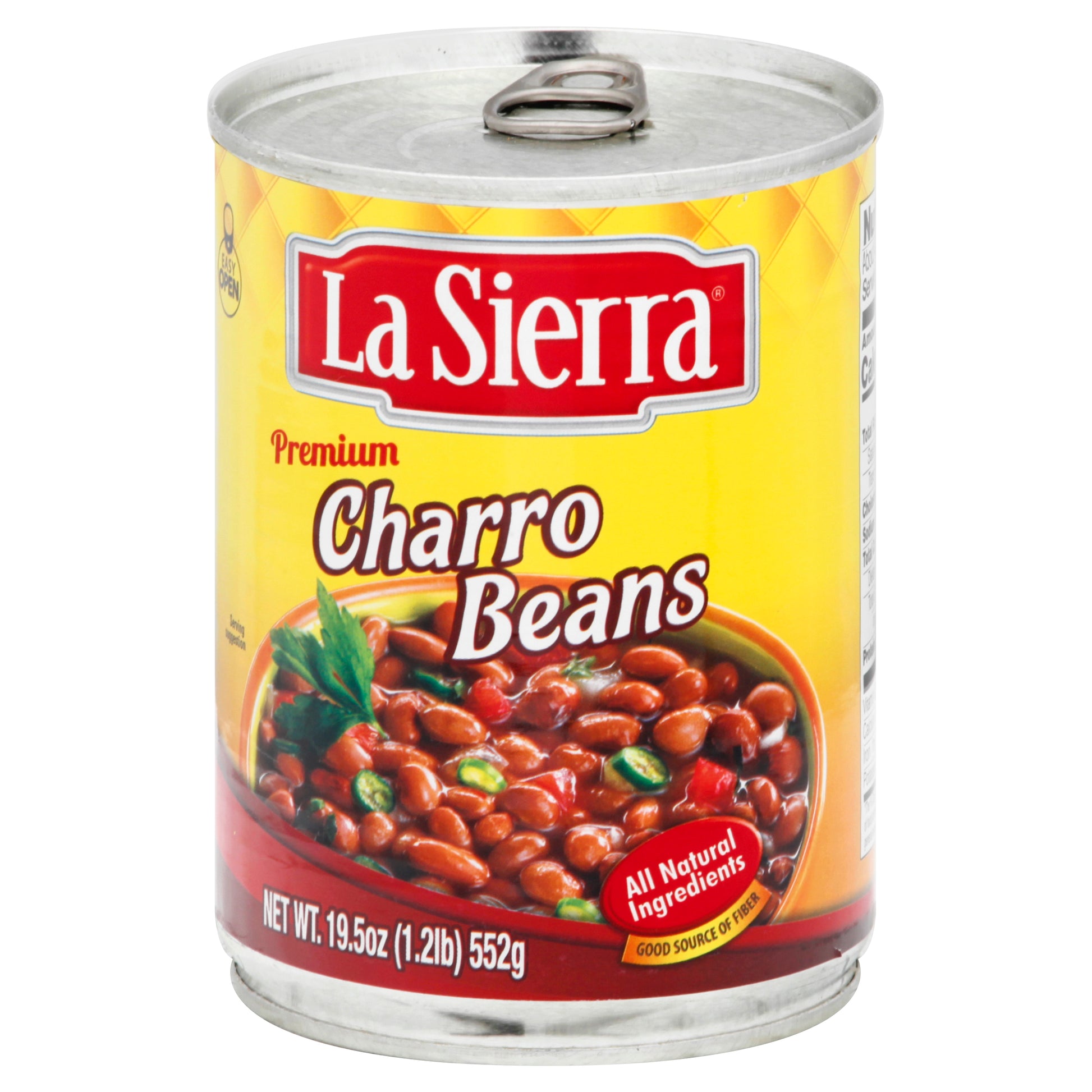 La Sierra Beans Charro Whole 19.5 oz (Pack Of 12)