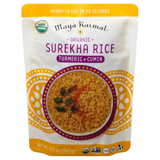 Maya Kaimal Rice Surekha Tumeric 8.5 Oz (Pack Of 6)