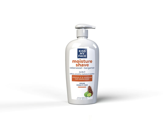 Kiss My Face - Shave Moisturizer Cedarwood & Bergamot - 11 fl. oz