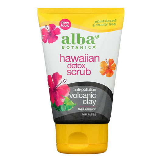 Alba Botanica - Hawaiian Scrub - Detox 4 Oz Pack of 1