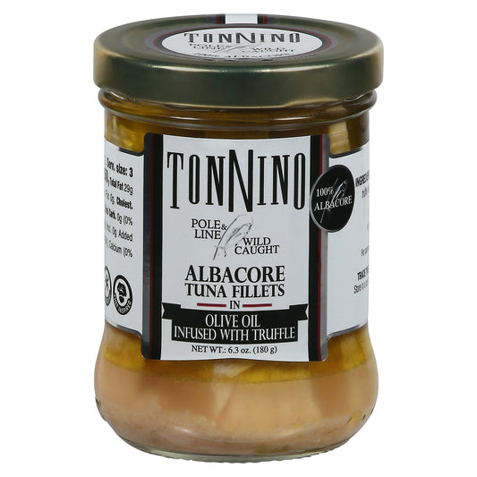 Tonnino Tuna Albacore Fillet Oil Truffle 6.3 oz (Pack of 6)