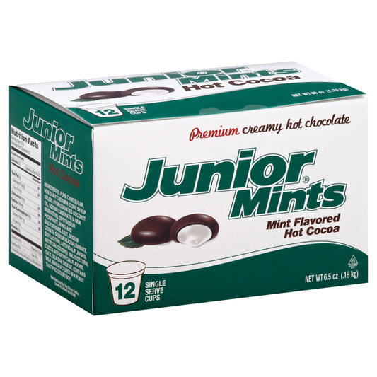 Tootsie Roll Beverages Cocoa Hot Junior Mint 12 Pc (Pack Of 6)