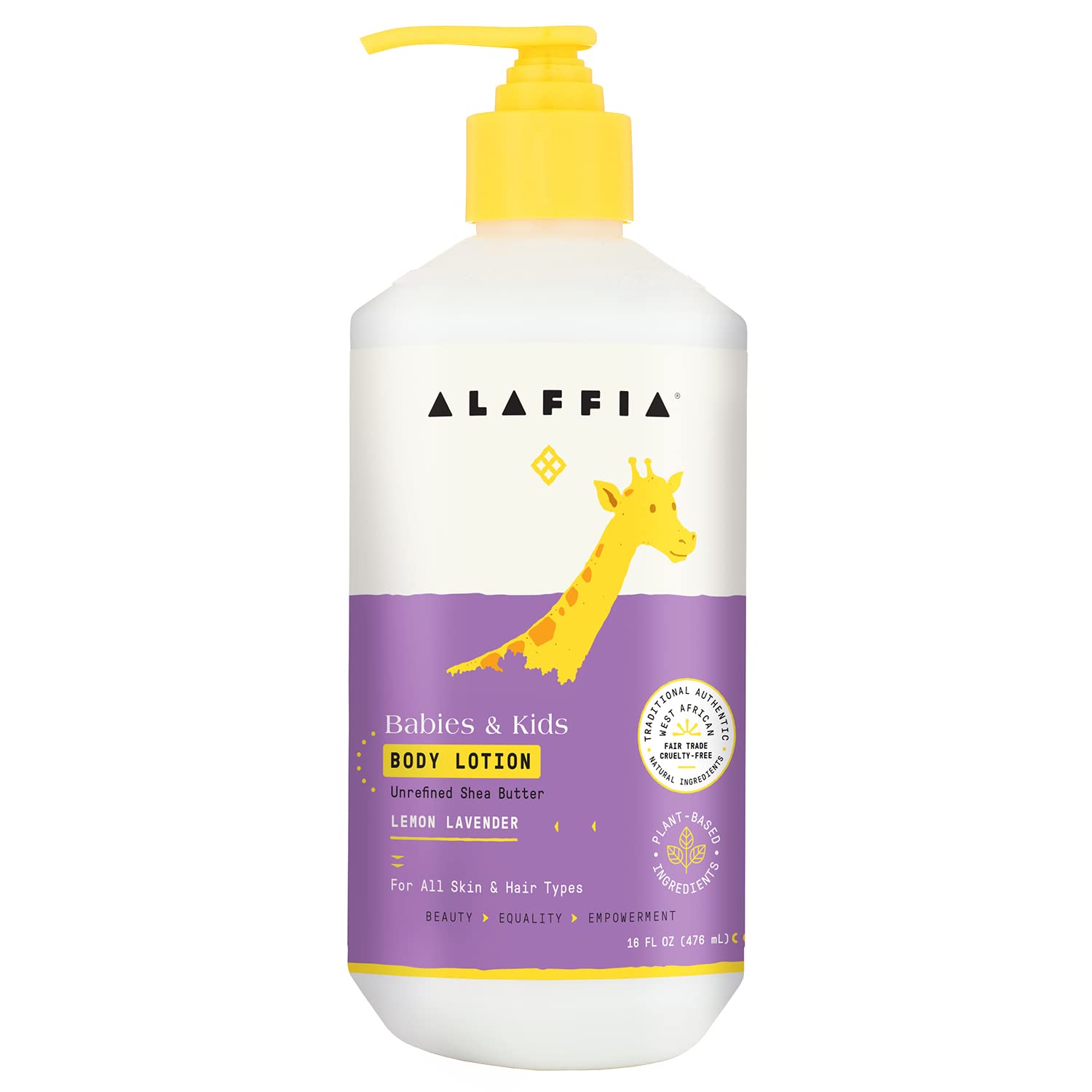 ALAFFIA (Pack Of 6) Alaffia Lotion Kid Lemon Lavender 16 Fl Oz