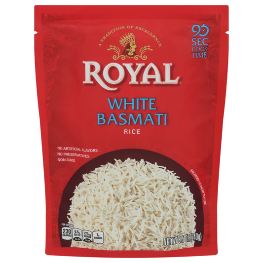 Royal Rice White Basmati 8.5 oz (Pack Of 6)