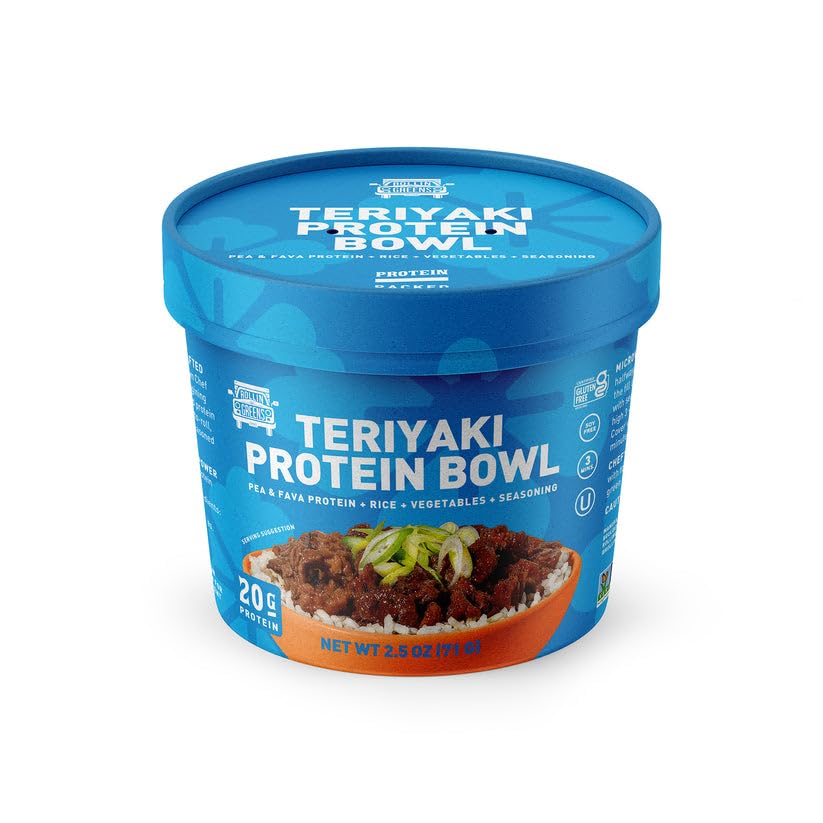 Rollingreens Rolling Greens Bowl Teriyaki Protein Entree