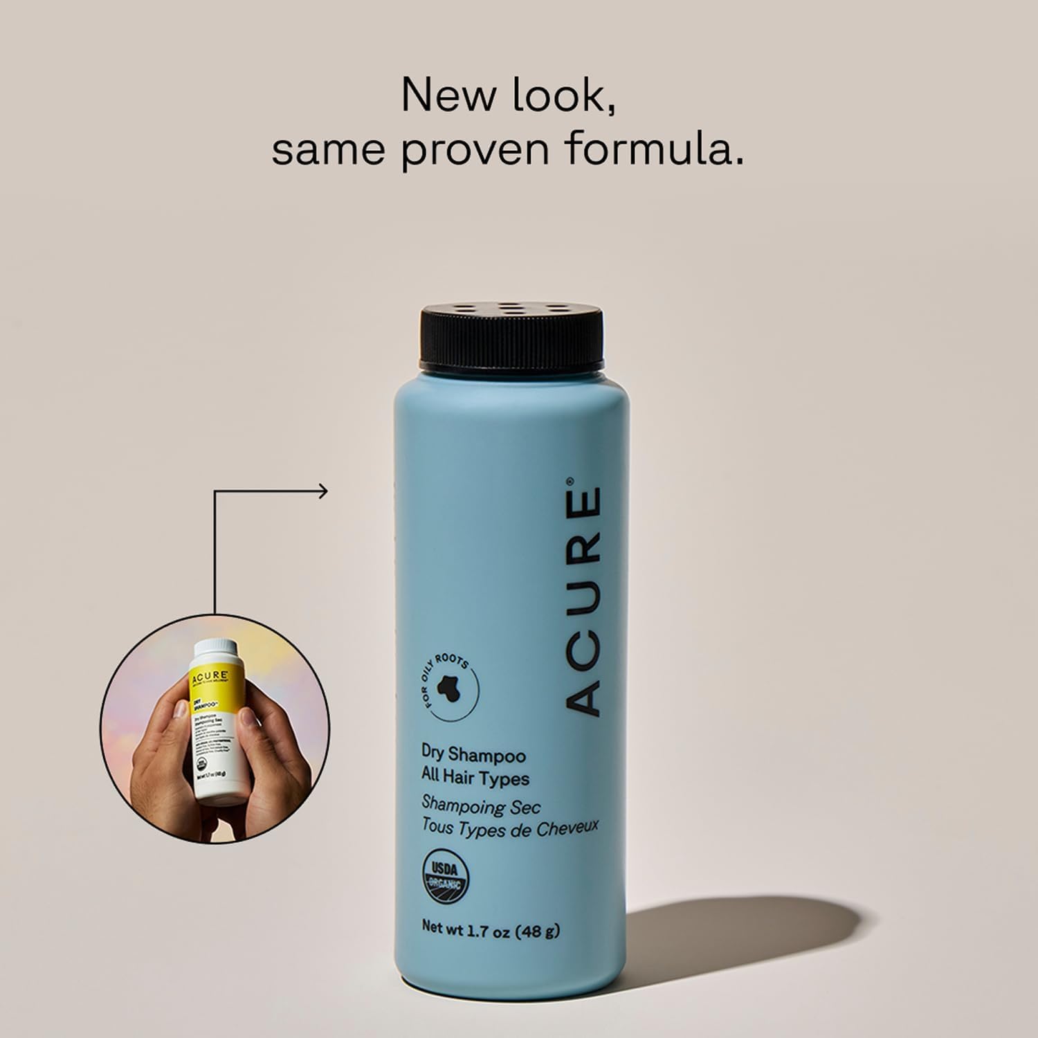 ACURE (Pack of 8) Acure Dry Shampoo All Hair Types 1.7 Oz