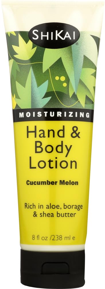 SHIKAI (Pack of 6) Shikai Cucumber Melon Hand and Body Lotion 8 Oz