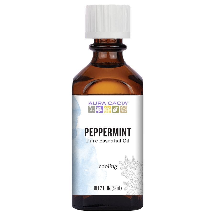 AURA CACIA (Pack of 3) Aura Cacia Peppermint Essential Oil 2 Oz