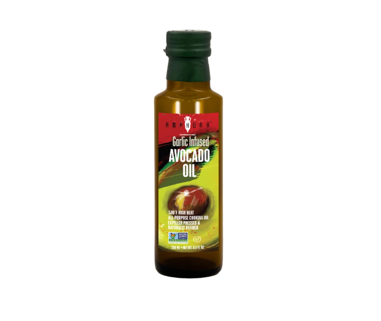 Amphora Garlic Infused Avocado Oil