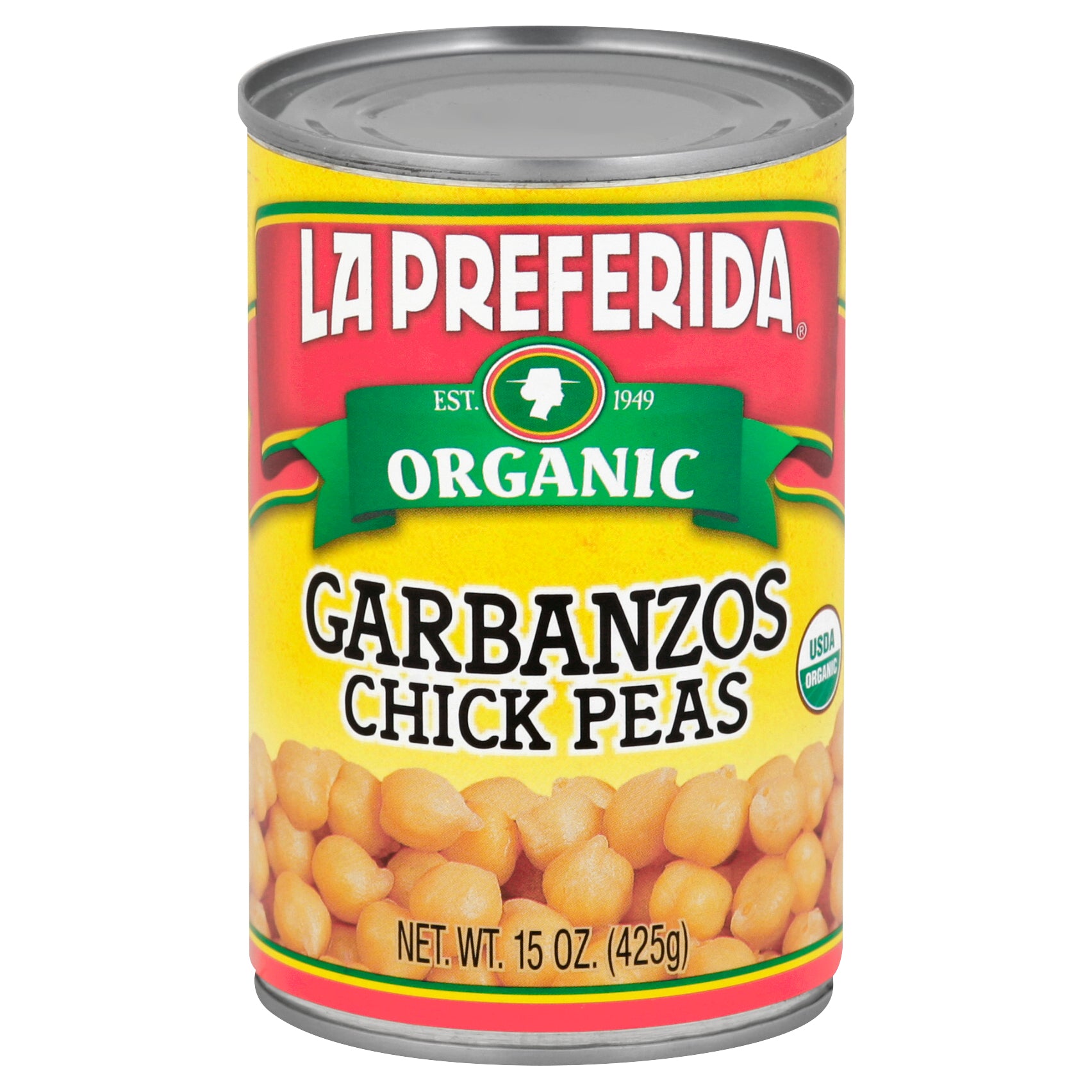 La Preferida Bean Chick Pea 15 oz (Pack Of 12)