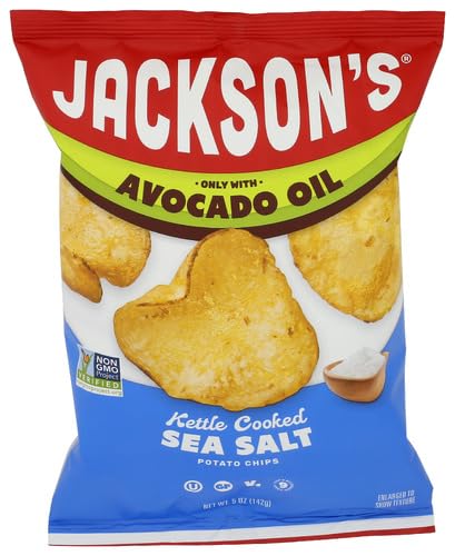 Jackson's Chips Potato Cls Kettle Avocado Oil