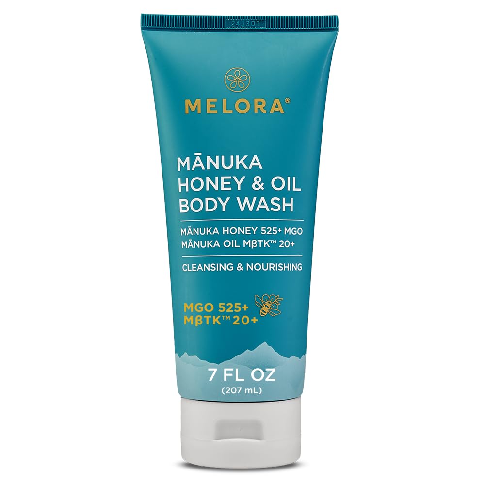 MELORA (Pack of 7) Melora Manuka Body Wash 7 Fl Oz