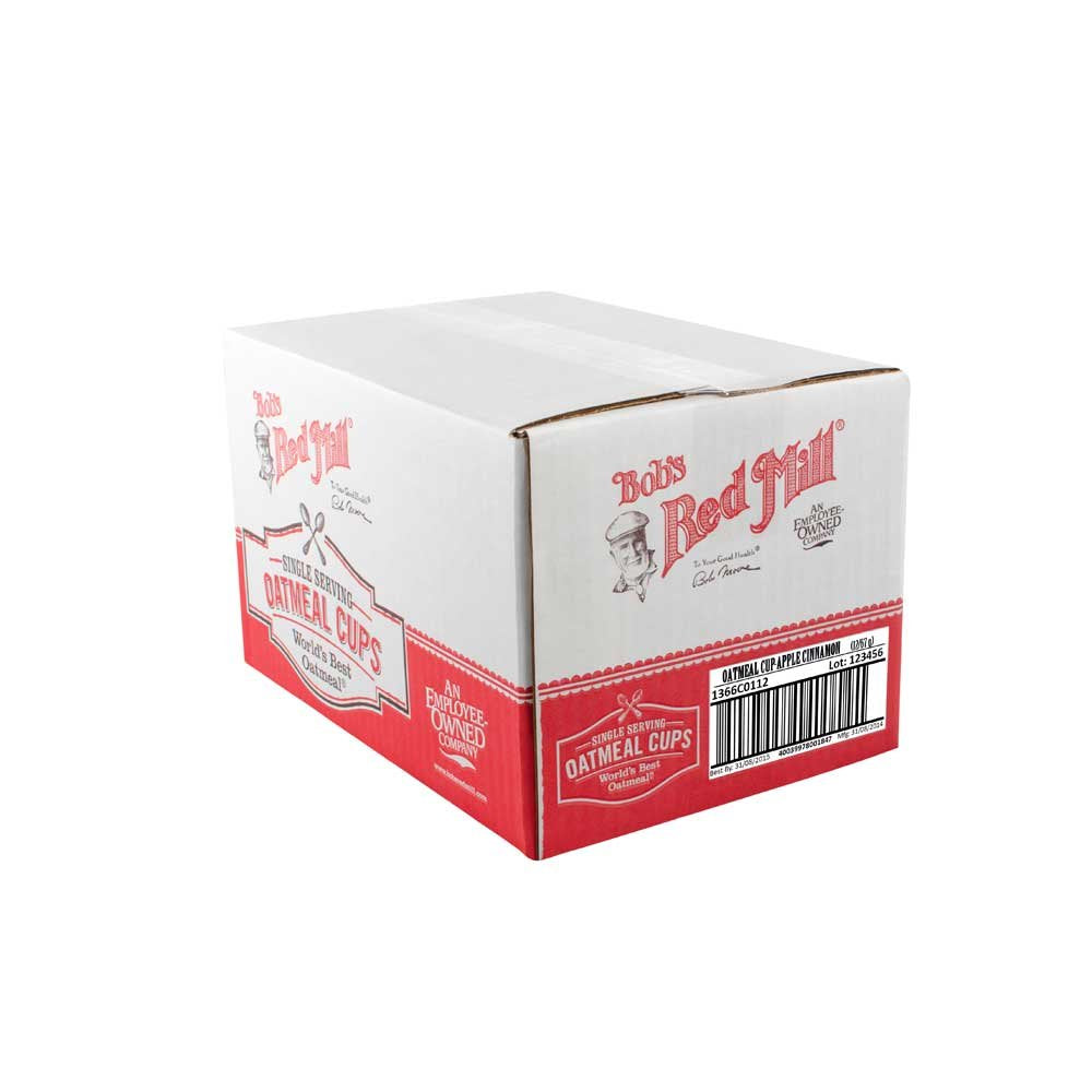 Bob's Red Mill Oatmeal Cup Apple Cinnamon Instant Hot Cerea