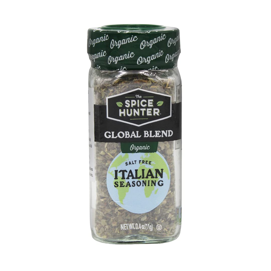 Spice Hunter Unsalted Italian Organic Seasoning Spice Blend