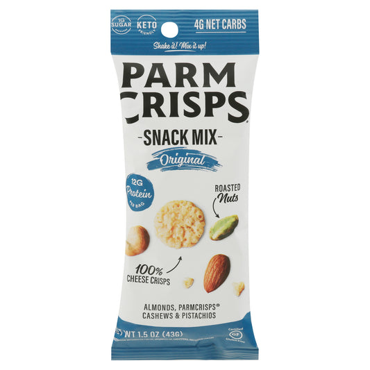 Parm Crisps Snack Mix Original 1.5 oz (Pack Of 12)