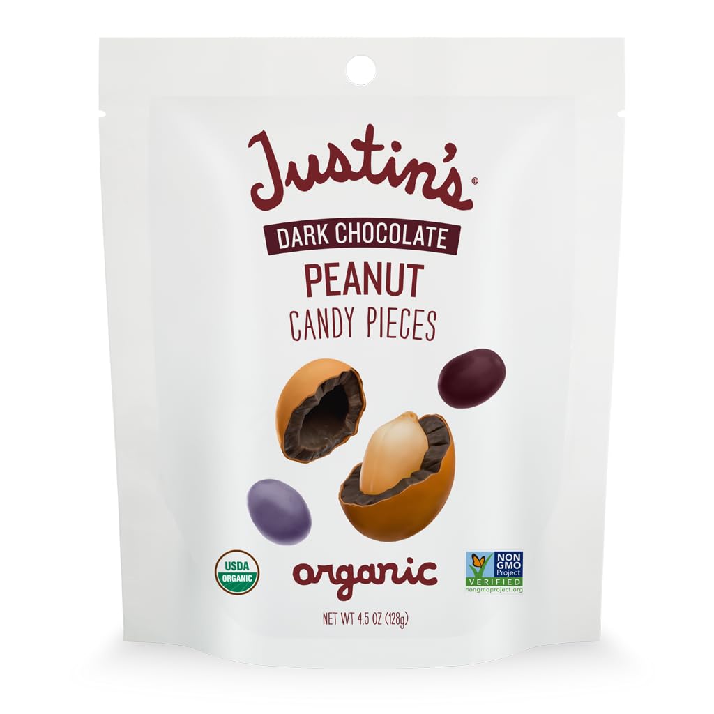Justin's Chocolate Dark Peanut Candy Pieces