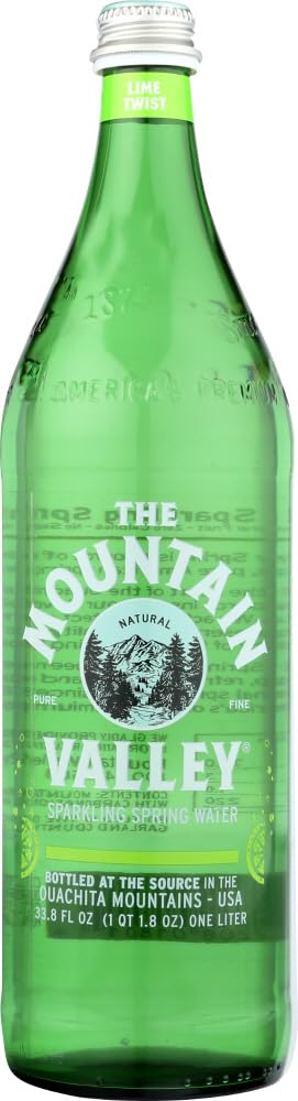 Mountain Valley Sparkling Water Lime Flavor