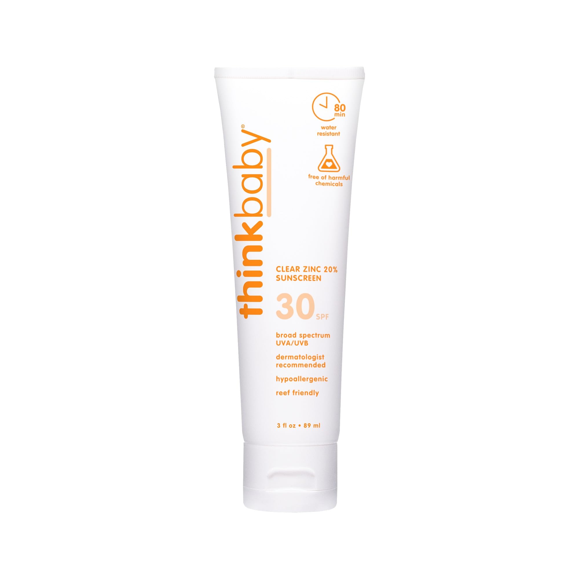 THINK (Pack Of 3) Think Sunscreen Spf30 Clear Zinc 3 Fl Oz
