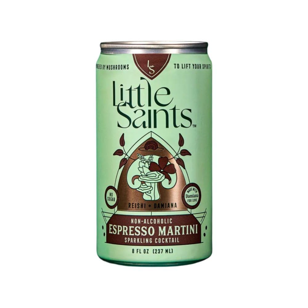 Little Saints NA Mocktail Espresso Martini Carbonated RTD Beverage