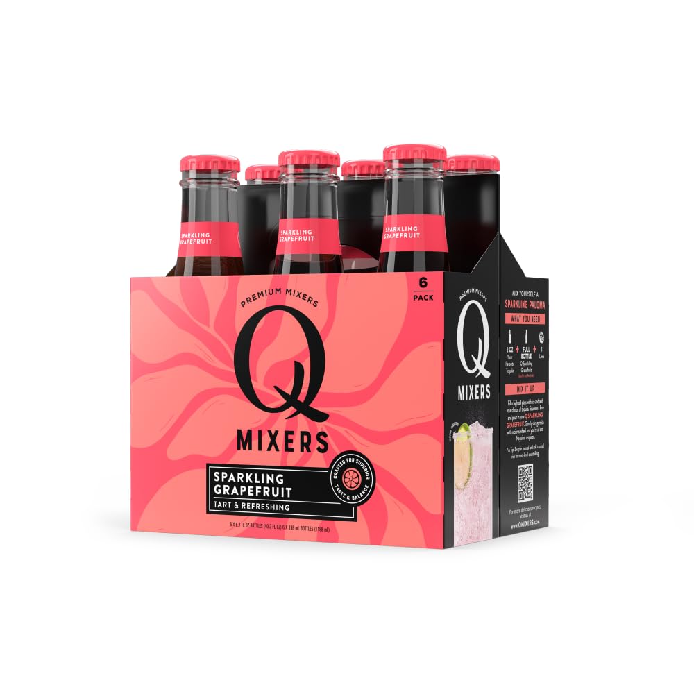 Q Tonic Sparkling Mixer Grapefruit Flavor