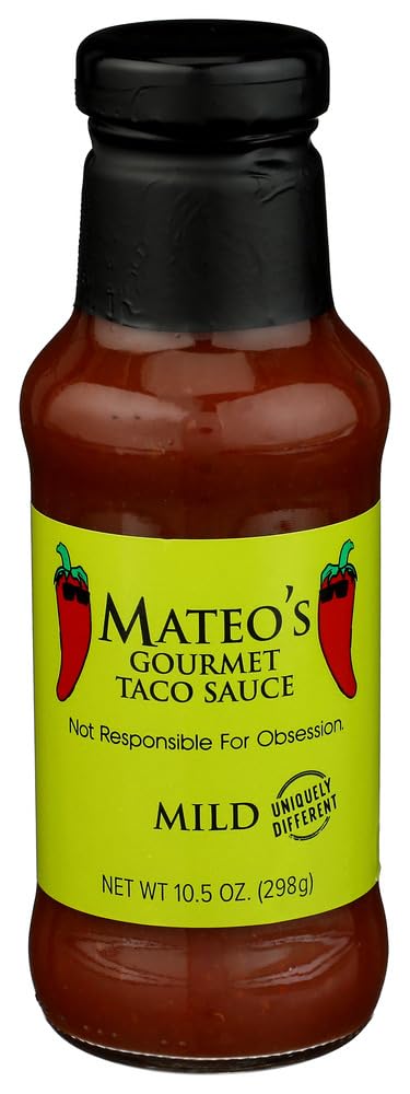 Mateos Gourmet Mild Taco Sauce Shelf Stable Salsa