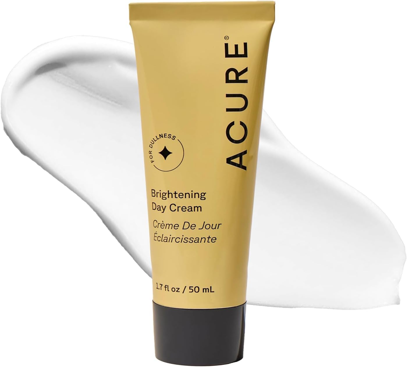 ACURE (Pack of 4) Acure Cream Day Brightening Facial Moisturizer 1.7 Oz