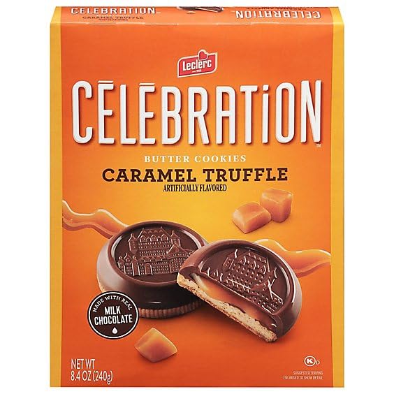 Celebration Cookie Caramel Truffle Natural Specialty Cookies