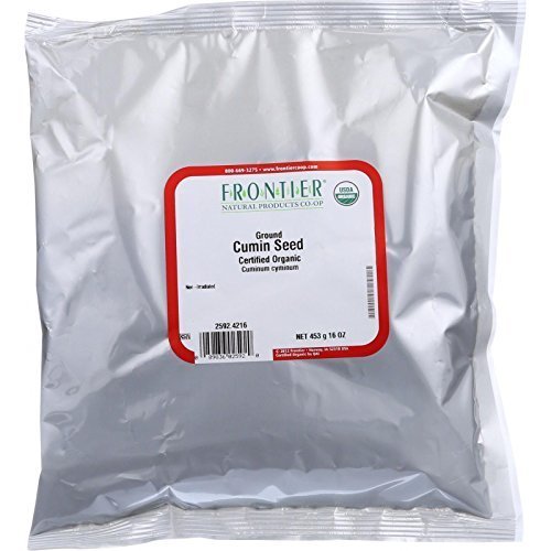 FRONTIER BULK (Pack of 3) Frontier Bulk Organic Ground Cumin Seed 16 Oz