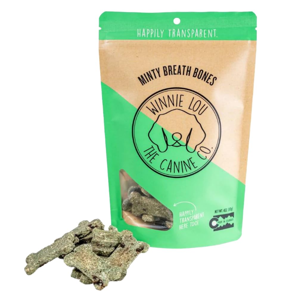 Winni Lou- The Winni Lou-The Canine Co Breath Bones Minty