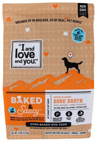 I&Love&You Dog Food Baked & Saucy Chicken Stew Potato