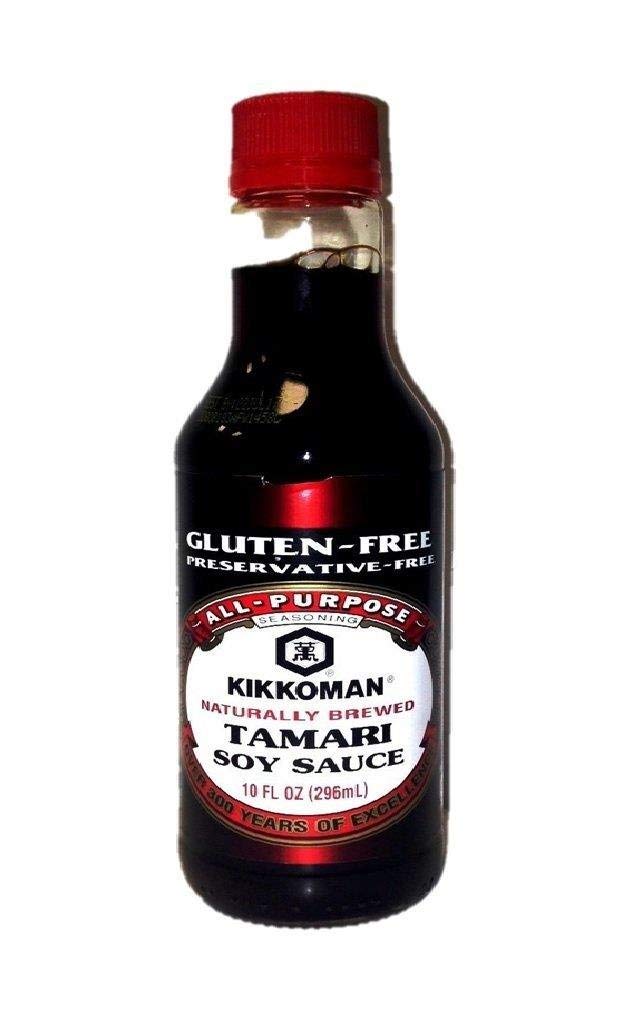 KIKKOMAN (Pack of 12) Kikkoman Tamari Soy Sauce Gluten Free 10 Oz